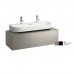 Laufen Sonar Тубма под раковину, 117.5х45.5х34см., 1 ящик, с отверстием в центре, совместим с раковиной-чашей 816347, цвет: медь/черный мрамор. 8.1634.7.000.104.1, 4.0546.1.034.141.1
