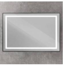 Зеркало BelBagno Kraft, 120x80, с подсветкой, черное