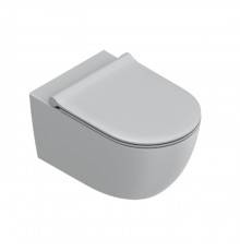 Catalano Sfera Унитаз подвесной 55х35см., безободковый, цвет: серый матовый. 0511550023,  9056060000