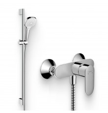 Душевой комплект Смеситель для душа Hansgrohe Vernis Blend 71646000 хром + Гарнитур Croma Select E 26592400