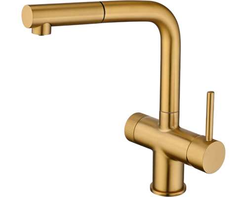 Смеситель для кухни Emar PVD ЕС - 7026 PVD Golden Смеситель для кухни Emar PVD ЕС - 7026 PVD Golden