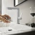 Hansgrohe Finoris Смеситель для раковины, 1 отв., с донным клапаном Push-Open, цвет: хром. 76063000