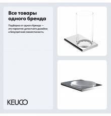 Набор Стакан Keuco Edition 400 11550 хром + Мыльница 11555 хром