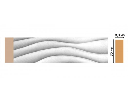 Молдинг DECOMASTER D044-375ДМ (30*8*2400мм)