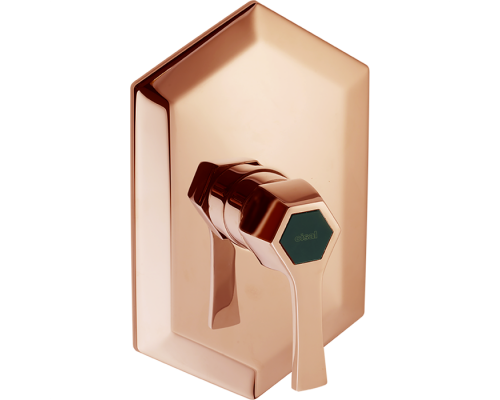 CISAL Cherie Однорычажный смеситель для душа, цвет: золото розовое/черный матовый. CH0030007E,  ZA00431004 Акция