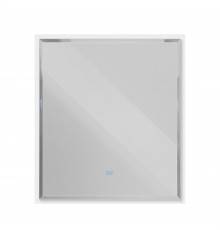 Зеркало Cezares Interni 80x90, с подсветкой, с антизапотевателем, белое