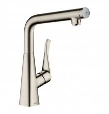 Hansgrohe  Metris Select Смеситель для раковины, на 1 отв., цвет: нержавейка. 14785800