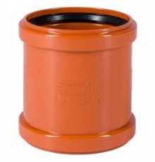 Муфта ремонтная, Ostendorf, KGU, 110, PVC (поливинилхлорид), надвижная