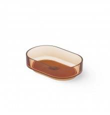 Dea Design Washbasins Раковина 56х36х15см., накладная, без отв., Glasstek, прозрачная смола, цвет: Sunset R1. DD9097 560 R1