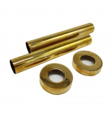 Комплект декоративных трубок SR Rubinetterie 160хD 18-20-1/2цвет золото 0491-1500D160