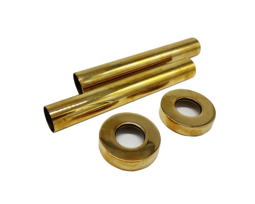 Комплект декоративных трубок SR Rubinetterie 160хD 18-20-1/2цвет золото 0491-1500D160