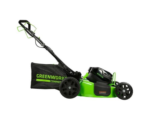 Газонокосилка аккумуляторная самоходная Greenworks 82V,51 см, б/щ (АКБ 5 Ач. и ЗУ)