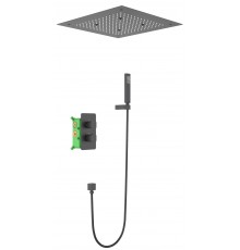 Timo SX-5029/03SM Petruma Набор для комплектации душа, с терм., ◊500 мм/микрофон, 1/1 режим, черный SX-5029/03SM