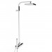 Stella Bamboo Quadro Душевой комплект 3283/420/306-200: смеситель, штанга+ручной+верхний душ 200мм, цвет: хром. BQ 02421 CR00
