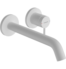 Смеситель для раковины Hansgrohe Tecturis S 73351700 С ВНУТРЕННЕЙ ЧАСТЬЮ матовый белый