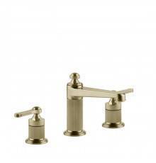 Gessi Venti20 Смеситель для раковины, на 3 отв., высота излива 98 мм., цвет: Brushed Brass PVD. 65014#727