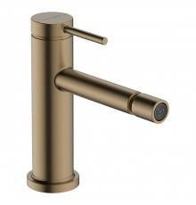 Hansgrohe Tecturis S Смеситель для биде, на 1 отв., с донным клапаном, цвет: бронза матовая. 73201140
