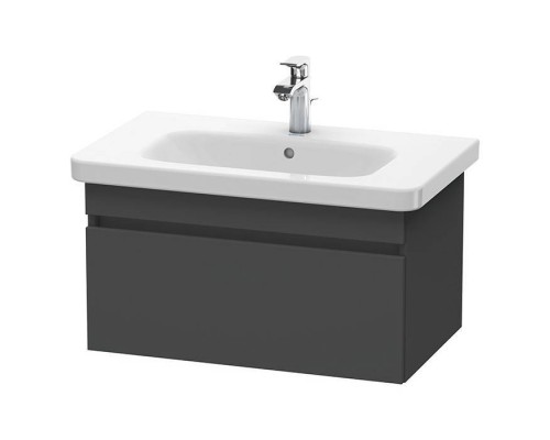 Duravit DuraStyle Тумба с раковиной 73х44.8х39.8см., подвесная, 1 ящик, цвет: Графит матовый. 2320800041,  DS638104949