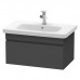 Duravit DuraStyle Тумба с раковиной 73х44.8х39.8см., подвесная, 1 ящик, цвет: Графит матовый. 2320800041,  DS638104949