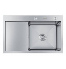 Мойка для кухни HOFFGER 7850R SATIN (Чаша справа)