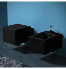 SIMAS Frozen Унитаз подвесной 38х51см, цвет: черный. FZ18nero,  F85