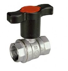 Краны шаровые Кран шаровой полнопроходной, 3/4”, пласт. удлиненн. ручка для труб с термоизоляцией, ВР-ВР, хромированны GIA R851TX004