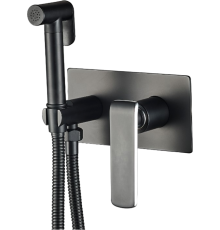 Гигиенический душ Haiba HB55548-7 со смесителем, черный