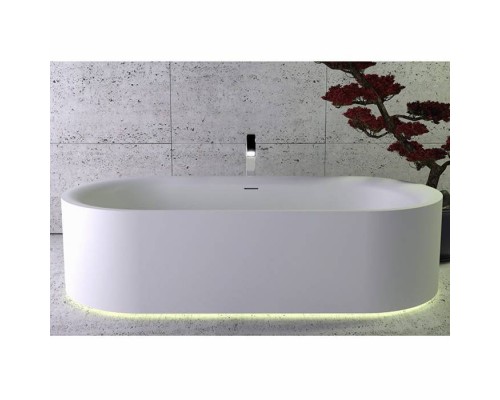 KNIEF Moon Ванна отдельностоящая 190x90x50см, c встроенной LED подсветкой ,с слив переливом , цвет: белый матовый. 0600-030-01 KNIEF Moon Ванна отдельностоящая 190x90x50см, c встроенной LED подсветкой ,с слив переливом , цвет: белый матовый. 0600-030-01