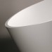 Gruppo Treesse Alma Ванна отдельностоящая 175х80х55 см, с сливом-переливом и сифоном, Solid Surface, цвет: белый глянцевый. V015BL