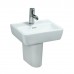 Laufen Pro Раковина мини 45х34х11,5 см, подвесная/накладная с 1 отв., цвет: белый . 8.1195.1.000.104.1