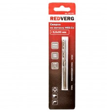 Сверло по металлу REDVERG кобальтовое HSS-Со 5 мм(500391)