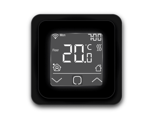 Терморегулятор PRIMOCLIMA для теплого пола Intelligent, черный ET-85W черный