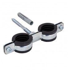 Хомут двойной Walraven BIS Cobra с epdm D=3/4  25-29 мм. 0802129