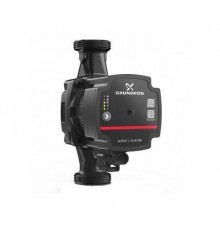 Насос, Grundfos, циркуляционный регулируемый, ALPHA1 L 32-60, мощность, кВт-4-45, напряжение, В-1x230, монтажная длина, мм-180, трубное присоединение-G 2, степень защиты-IPX4D, материал корпуса-чугун, исполнение-специальное для России