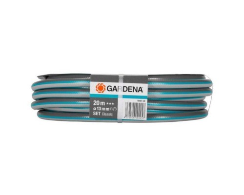 Шланг Gardena Classic 13 мм (1/2"), 20 м с фитингами Шланг Gardena Classic 13 мм (1/2"), 20 м с фитингами