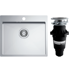 Комплект Мойка кухонная Alveus Quarto 10 1124382 + Измельчитель Bone Crusher BC 810-SL Slim Line