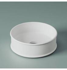 Artceram Atelier Раковина 44 см, без отв., без перелива, цвет: белый матовый. ATL001 05 00