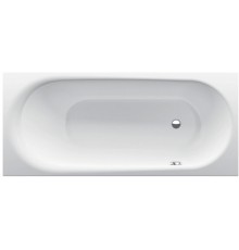 Стальная ванна Bette BetteComodo 1621-000 PLUS 180x80 см, встраиваемая, белая, с самоочищающимся покрытием, с шумоизоляцией
