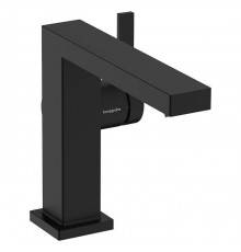 Hansgrohe Tecturis E Смеситель для раковины, на 1 отв., высота: 11см., с донным клапаном, цвет: черный матовый. 73020670