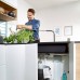 Hansgrohe Aquno Select M81 Смеситель для кухни, 1 отв., с вытяжным душем, 3jet, каскад, sBox, цвет: хром. 73831000