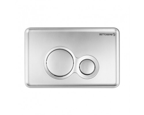 Инсталляция Bettaserb Sava Fix Slim + клавиши смыва TWIN хром матовый. SET40006462