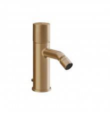 Gessi Habito Diamantato Смеситель для биде, 1 отв., с донным клапаном, цвет: Warm Bronze Brushed PVD. 70607#726