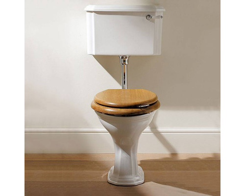 DevonDevon Oxford Унитаз 46х36см, со средней трубой, фурнитура хром. IBCBOXF,  IB1042CP,  IBWCOXF,  IBLEVADX/CR,  IBBATT-CB/OXFORD