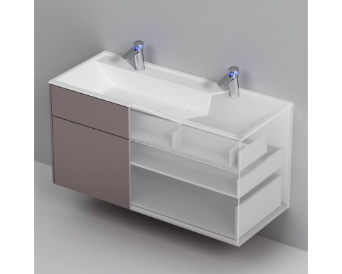 M50AFHX1203EGM База под раковину подвесная 120 см, 3 ящика, элегантный серый