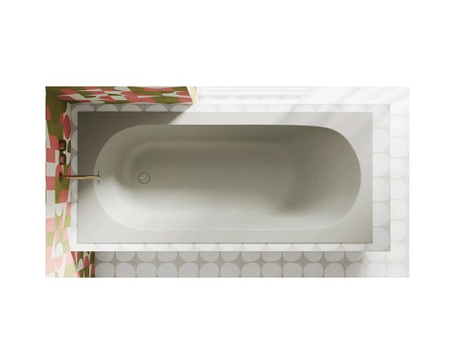 Salini Ornella Kit Ванна 170х80х60см., встраиваемая, S-Sense, донный клапан, сифон, щелевой слив-перелив, цвет: белый глянцевый. 102414G