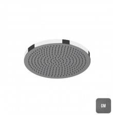 Almar Velvet Верхний душ 23.2х23.2см., настенный, Velvet Rain, цвет: Gun Metal Brushed PVD. E044292.GM