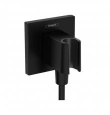 HG Шланговое подключение Hansgrohe FixFit E , цвет: черный матовый. 26889670