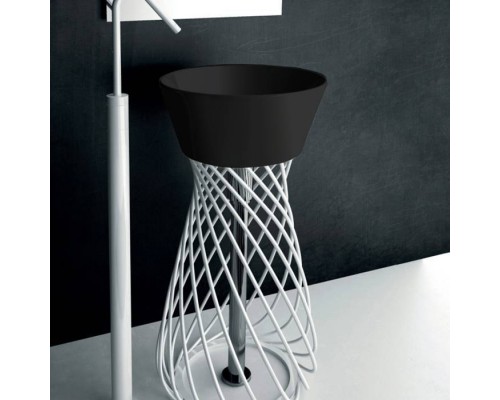Artceram WIRE Раковина 43 см, без отв., цвет: черный глянцевый. WIL001 03 00 Artceram WIRE Раковина 43 см, без отв., цвет: черный глянцевый. WIL001 03 00