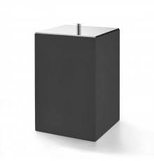 3SC Bemood Black Урна с крышкой 20хh32х20 см, цвет: черный/хром. BEMN64ASL