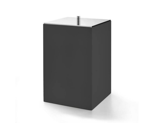3SC Bemood Black Урна с крышкой 20хh32х20 см, цвет: черный/хром. BEMN64ASL 3SC Bemood Black Урна с крышкой 20хh32х20 см, цвет: черный/хром. BEMN64ASL